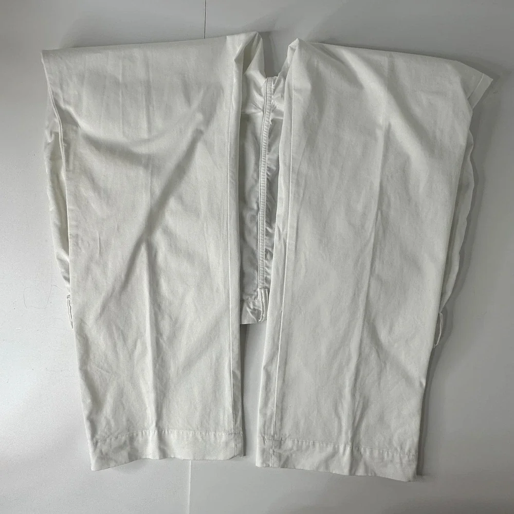 Polo Ralph Lauren Stretch Classic Fit Chino Pants White Coastal Preppy Sz 46x32